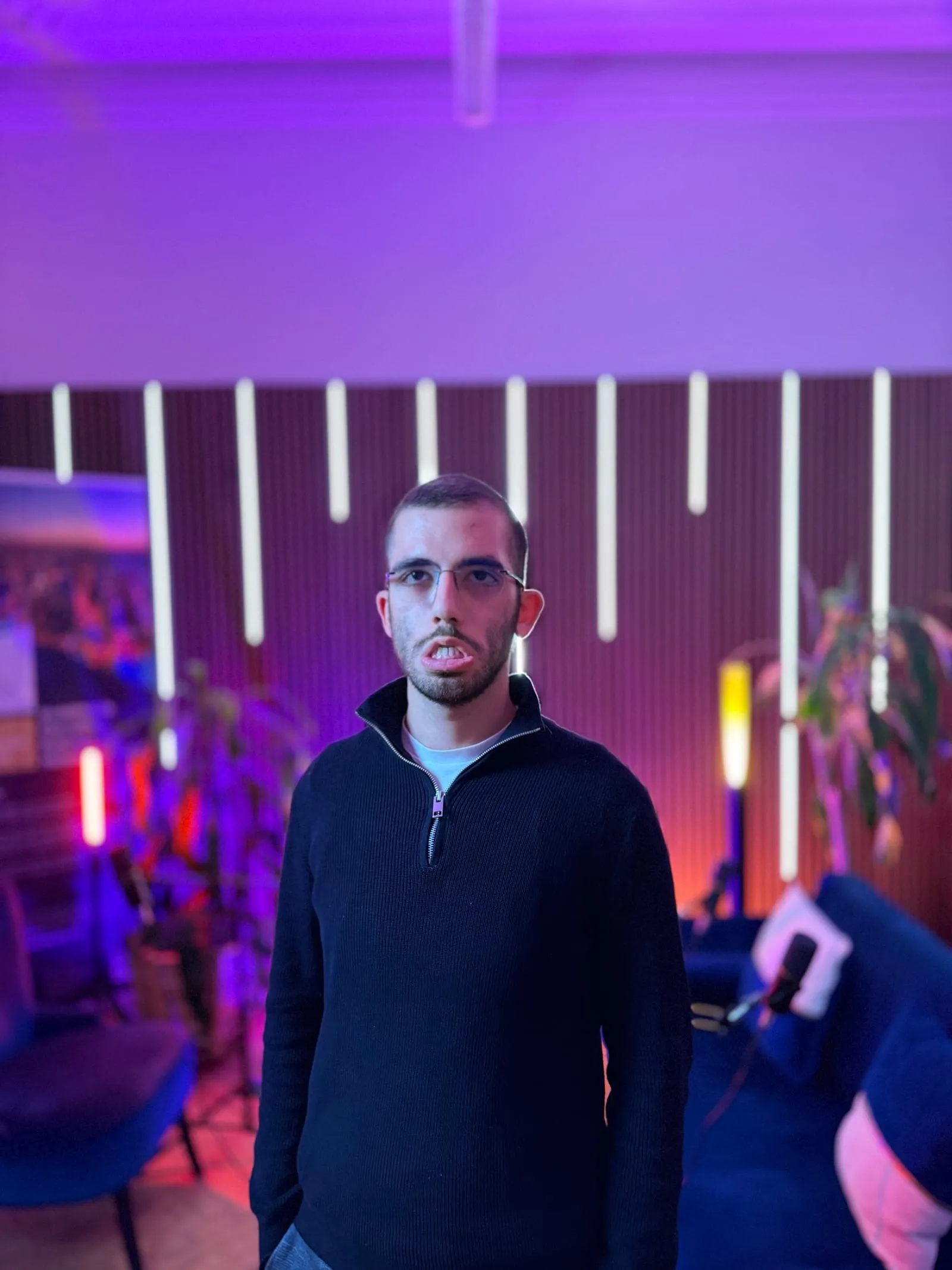 Noam Lior Achunov im Studio